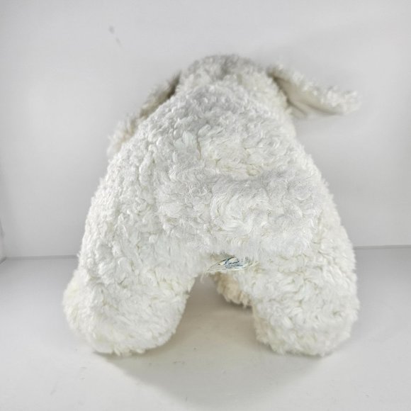 Vintage Build A Bear Bichon Maltese Poodle Dog Stuffed Animal Poseable Ears - Picture 4 of 7